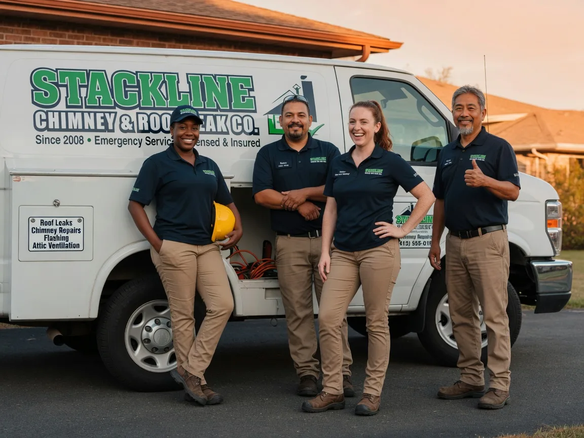 Chimney flashing repair company in Fort Polk, LA